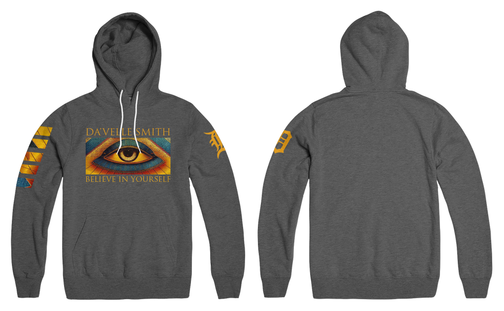 Team Da'velle Smith "Believe in yourself" Pull over hoodie