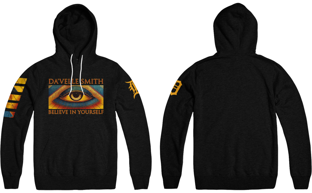 Team Da'velle Smith "Believe in yourself" Pull over hoodie