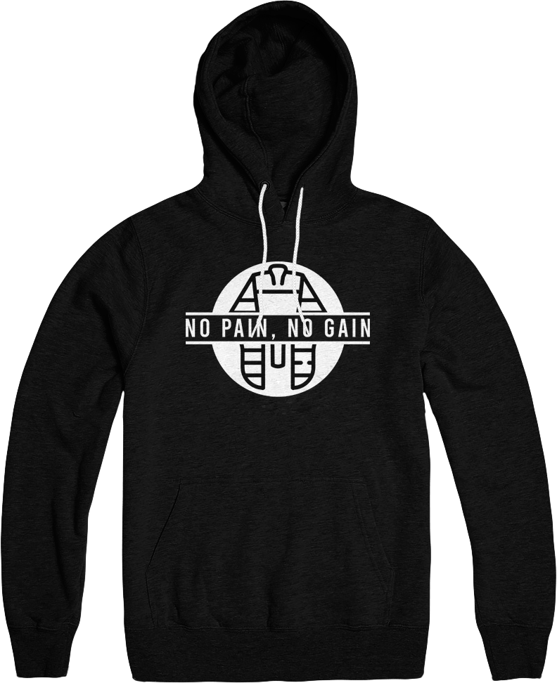 Team Da'velle Smith No pain No gain Pullover hoodie