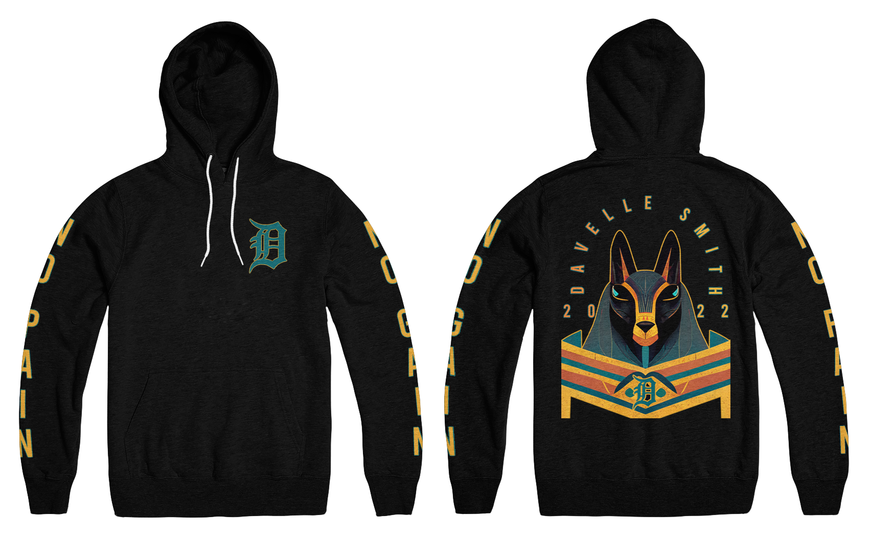Team Da'velle Anubis Pullover hoodie