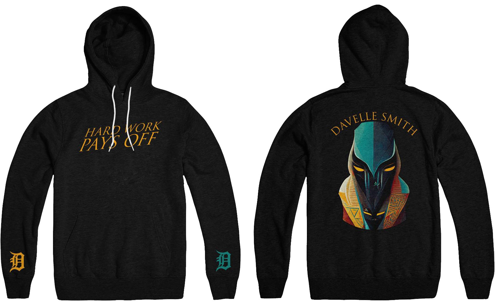 Team Da'Velle Smith Osiris pull over hoodie