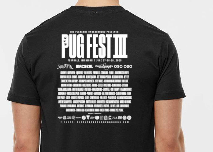 Pug Fest III 2025 Official Shirt