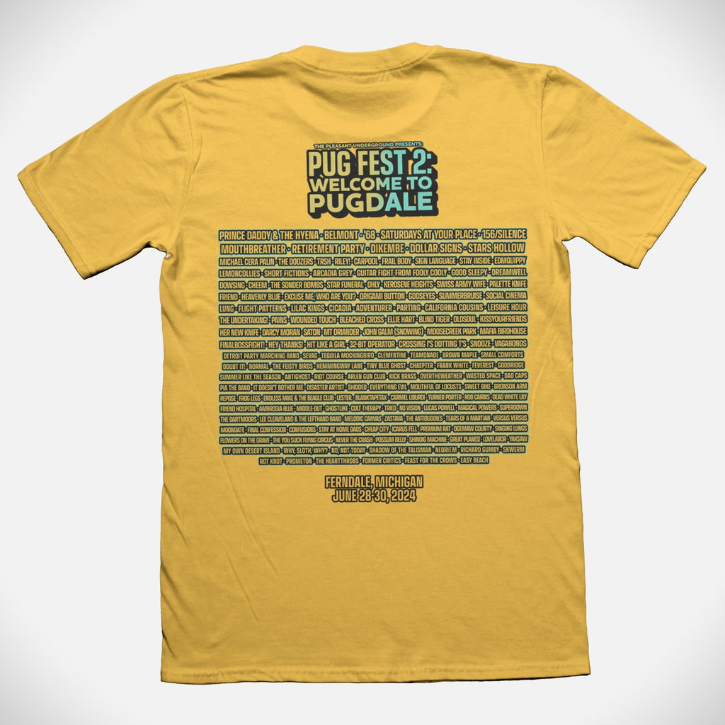 Pug Fest II 2024 Official Shirt
