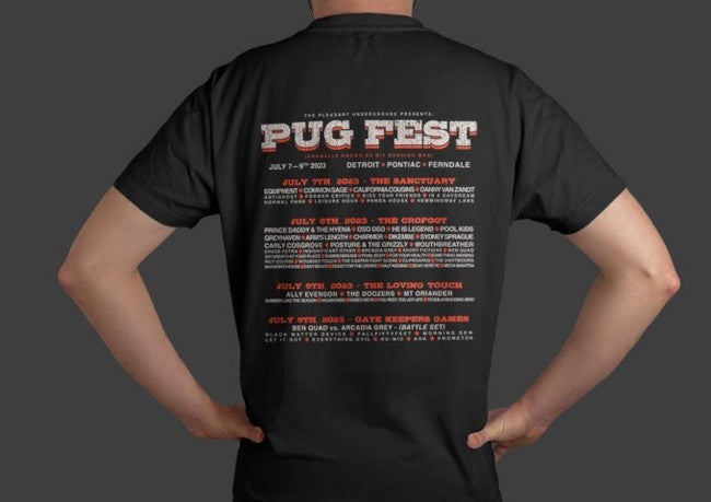 Pug Fest 2023 Official Shirt