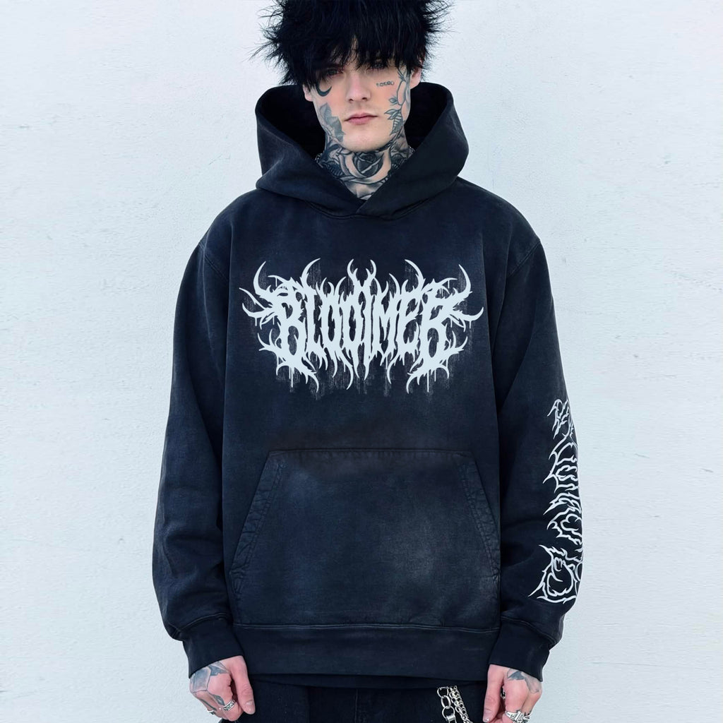 Bloomer "Metal" Heavyweight Drop-Shoulder Oversized Pullover Hoodie