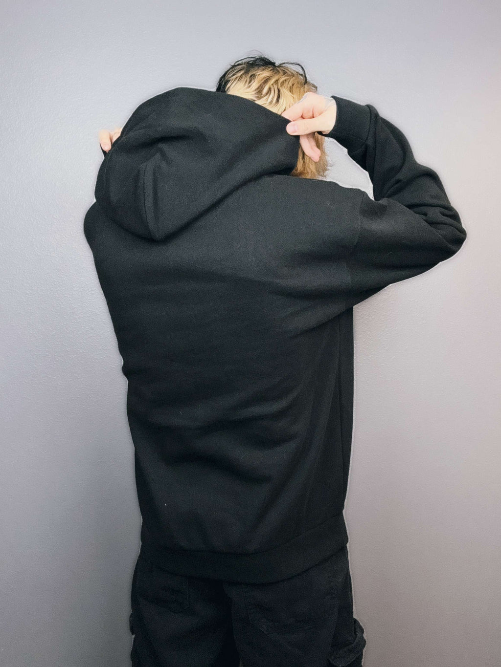 Bloomer "Cat" Drop Shoulder Oversized Pullover Hoodie