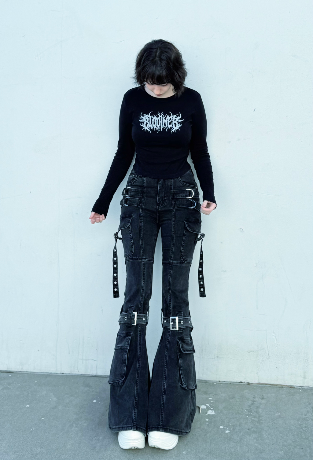 Bloomer "Metal" Women's Micro-Rib Long Sleeve Tee
