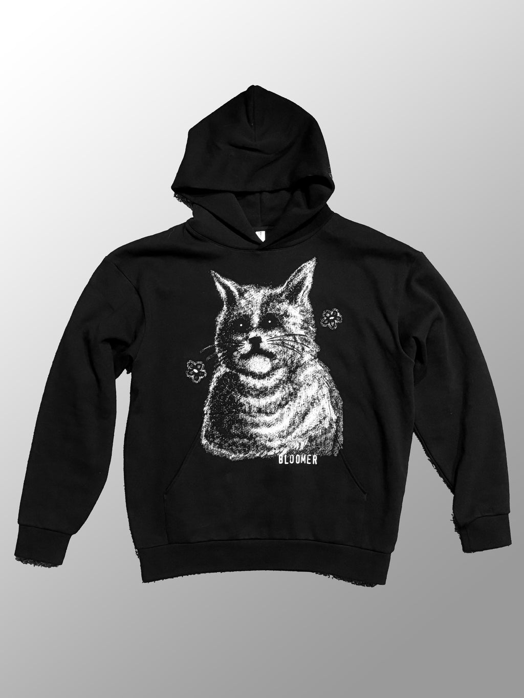Bloomer "Cat" Drop Shoulder Oversized Pullover Hoodie